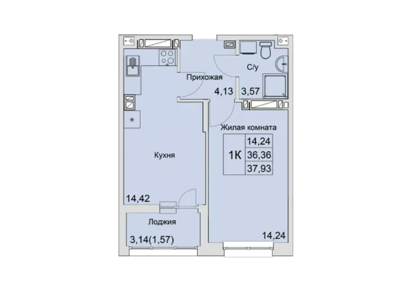 Квартира №103282