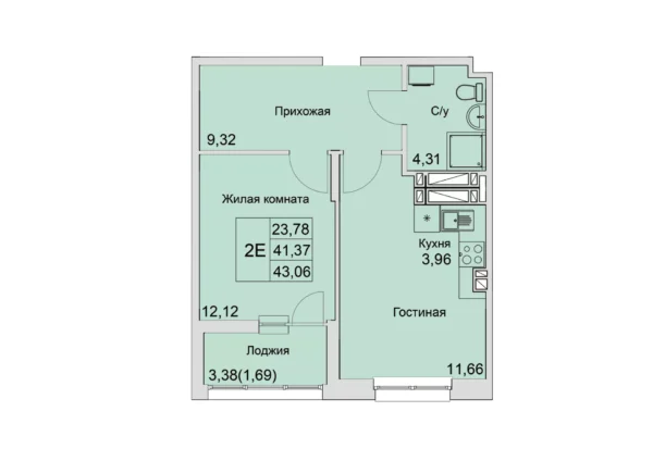 Квартира №103285