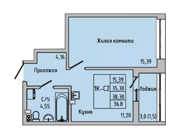 Квартира №106640