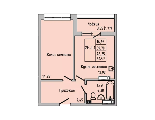 Квартира №106523