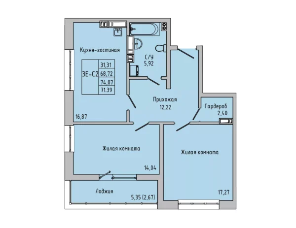 Квартира №106741