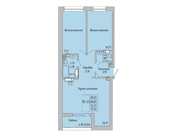 Квартира №106742