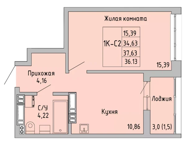 Квартира №106745