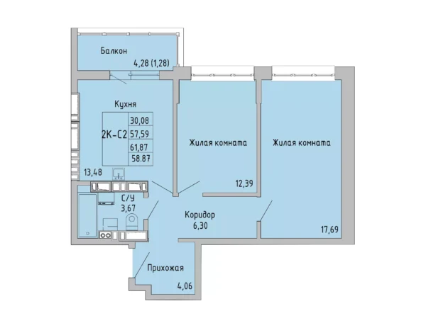 Квартира №106786