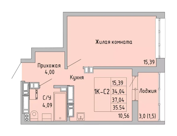Квартира №106787