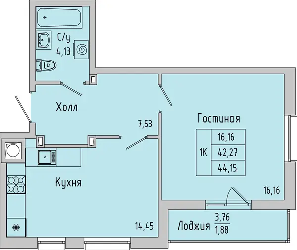 Квартира №176684
