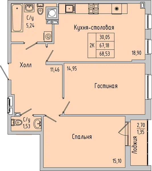 Квартира №176683
