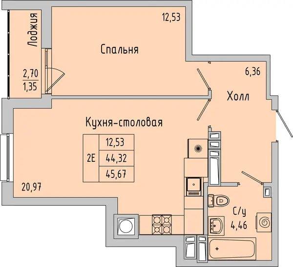 Квартира №176750