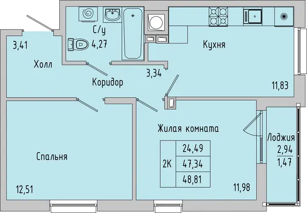 Квартира №176027