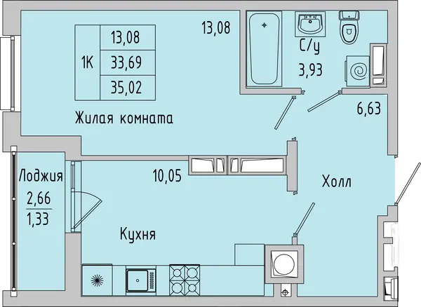Квартира №176042