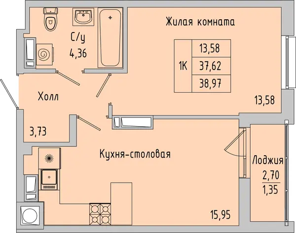 Квартира №176061