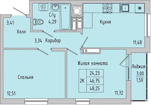 Квартира №176117