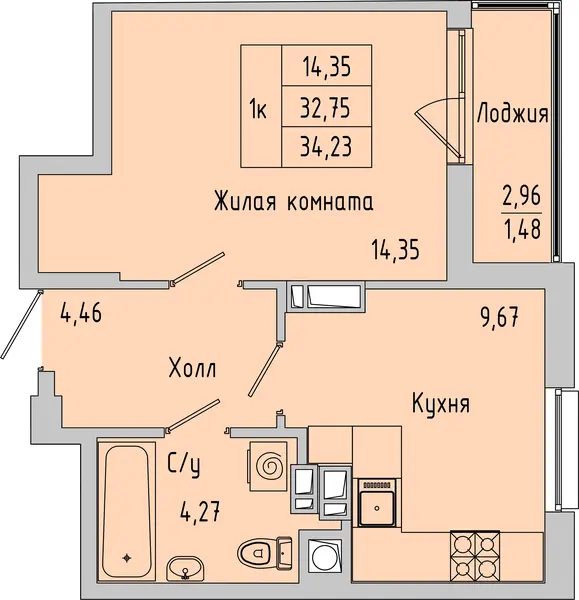 Квартира №175799