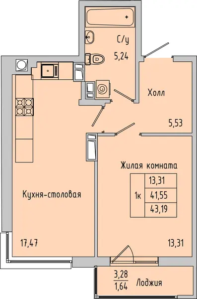 Квартира №175810
