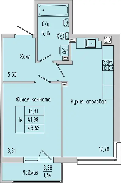 Квартира №175820