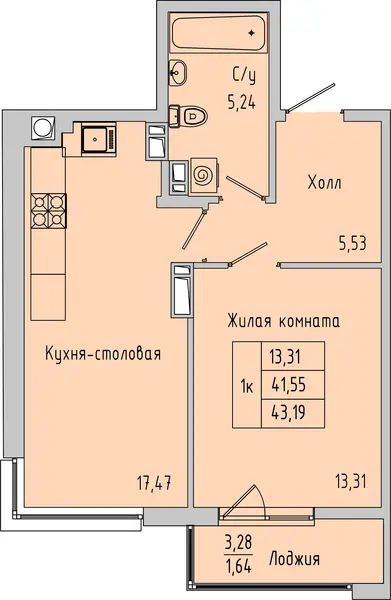 Квартира №175826