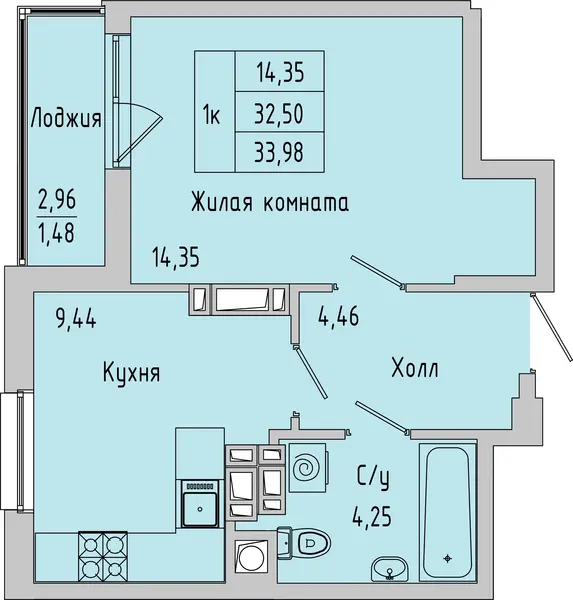 Квартира №175813