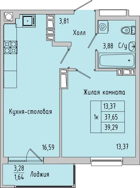 Квартира №175816