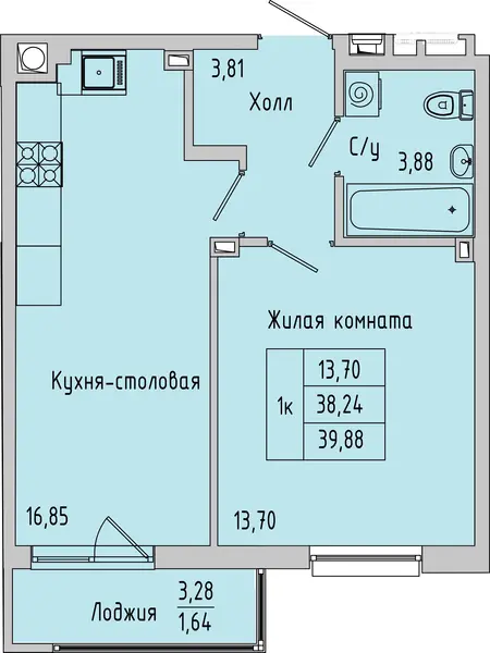Квартира №175822