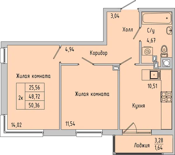 Квартира №175823