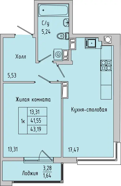 Квартира №175826