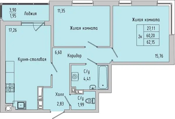 Квартира №175791